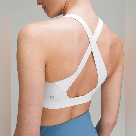 Lululemon Envital Bra *Medium Support B/C Cup White (Size 2) - Picture 3 of 11